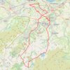 Cycleroute Edinburgh trail, distance, elevation, map, profile, GPS track