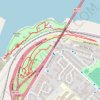 Africville and Africville lookout trails on foot trail, distance, elevation, map, profile, GPS track