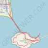 The Granite Island Run trail, distance, elevation, map, profile, GPS track